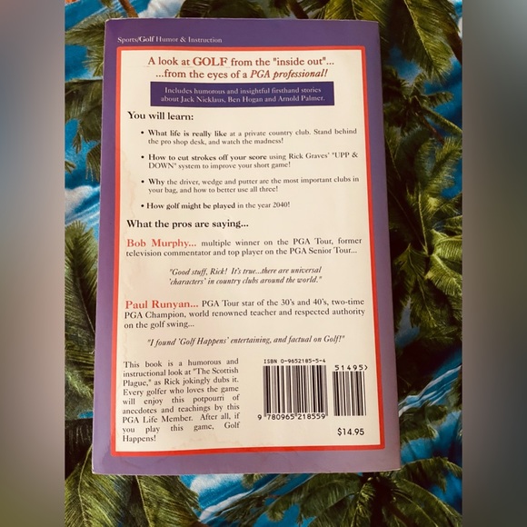 Golf Happens Book (Vintage)By Rick Graves ProGuide Press;Paperback 192 pgs. 1996 - Picture 3 of 8